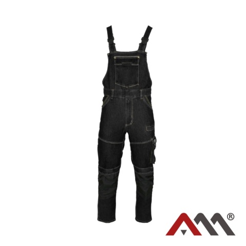 Spodnie ogrodniczki jeans stretch